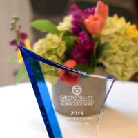 One of the awards presented